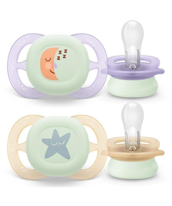 Avent noćna varalica starter 0-2 meseca za devojčice Moon&Star SCF075/17