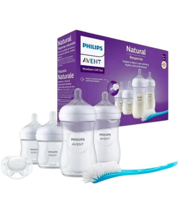Avent set natural response flašice,varalica i četka za flasice SCD838/11