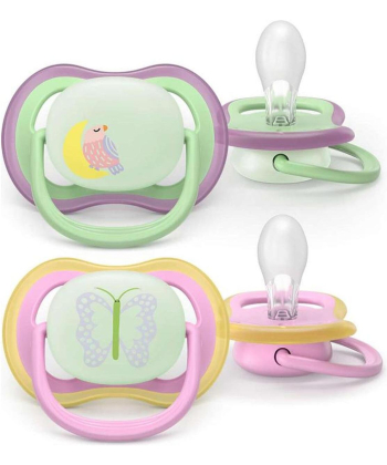 Avent Ultra Air Noćne varalice za devojčice 6-18 meseci Bird&Butterfly SCF376/29