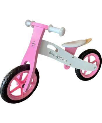 Balanserro drveni balance bike za decu Roze