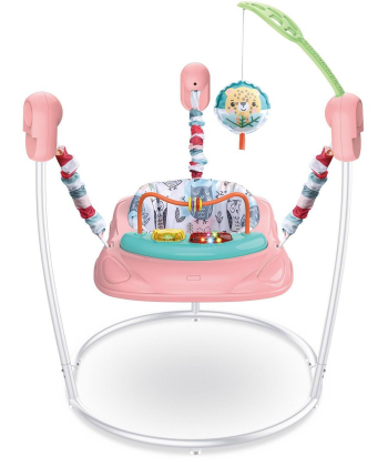 BBO activity jumper za bebe Jumpee 6m+ – Pink