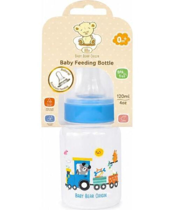 BBO Classic plastična flašica za bebe 120ml Blue 44673B