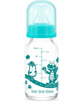 BBO Classic staklena flašica za bebe 120ml Green 44673GG