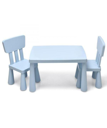 BBO set dečiji sto i stolice - Blue