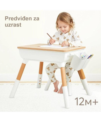 BBO set dečiji sto i stolica - Natur