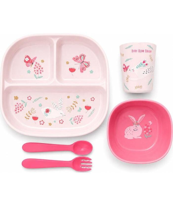 BBO set za hranjenje bebe Pink Rabbit 45358PR