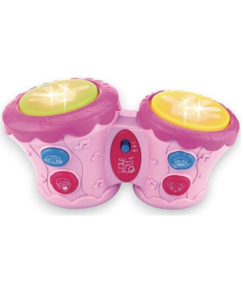 BBo toys Bubanj muzička igračka za decu Pink - HE0506