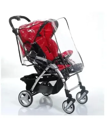 Bebekevi kišna navlaka za kolica Crna