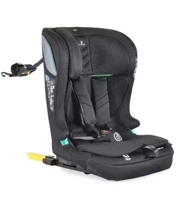 Cangaroo iDrive Isofix auto sedište za decu 76-150cm Black