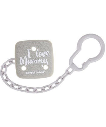 Canpol Babies lanac za varalicu i love mummy 2/434 Grey