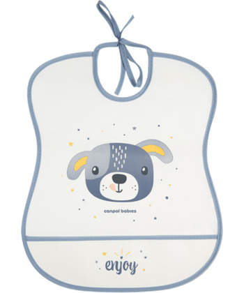 Canpol Babies portikla sa džepom Cute Animals pvc 2/919 Blue