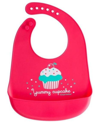 Canpol Babies silikonska portikla Cupcake Red - 74/020