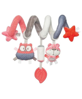 Canpol Babies plišana igračka za krevetac pastel friends - coral 68/064