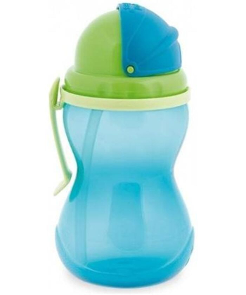 Canpol Babies sportska flašica sa slamkom 56/113 370 ml - blue