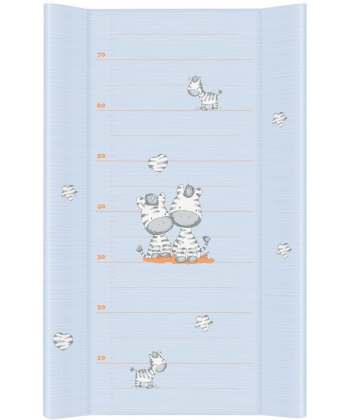 Ceba Baby meka podloga za presvlačenje bebe Žirafica plava 80x50 cm 41110204