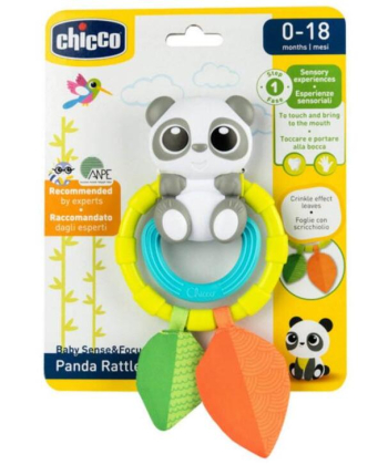 Chicco senzorna zvečka-glodalica za bebe Panda - A081535