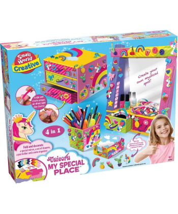 Creative Toys Jednorog ogledalo sa fiokama 4u1 kreativna igračka za devojčicu - 34868