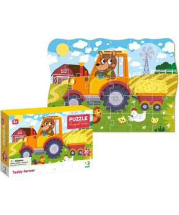 Dodo puzzle za decu Teddy farmer 30 elemenata - A066205