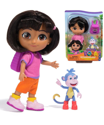 Dora the explorer lutka sa majmunčetom i rancem
