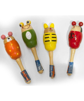 Drvene zvečke u obliku životinja igračka za decu - 11964