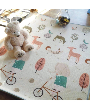 Duck&Bear premijum nesklopiva podloga 120x180x1 cm Magična šuma i Zimske čarolije