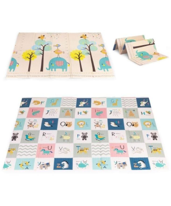 ECOTOYS edukativna podloga za igru sa dva lica 200x150x0,9cm ECOEVA022