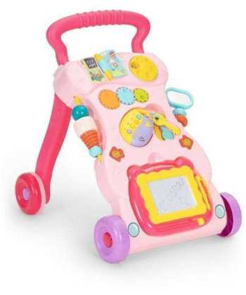 ECOTOYS guralica za bebe huanger Pink 6m+