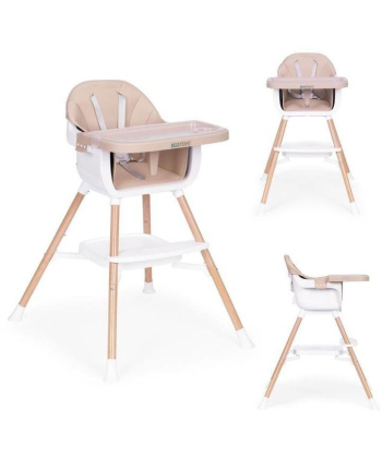 ECOTOYS hranilica za decu 2 u 1 HC508 Beige