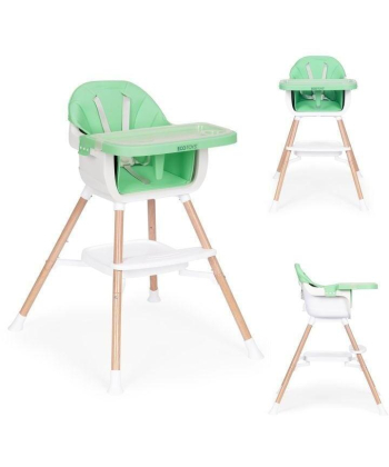 ECOTOYS hranilica za decu 2 u 1 HC508 Green
