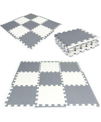 ECOTOYS puzzle eva podloga za igru dece 89x89cm Grey ECOEVA010