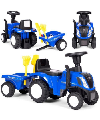 ECOTOYS traktor sa prikolicom za decu Blue