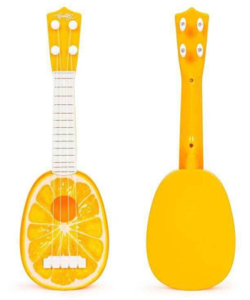 ECOTOYS ukulele gitara za decu Orange