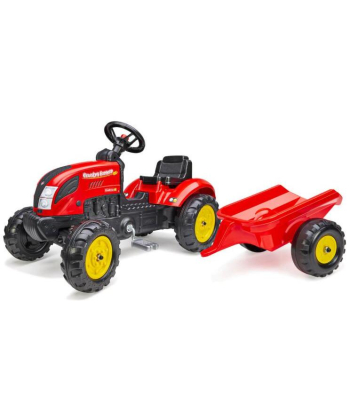 Falk traktor na pedale sa prikolicom Country Farmer Red - A074770