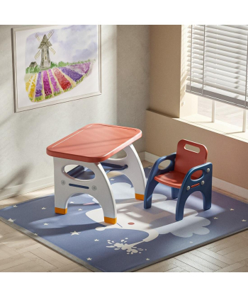 Feelkids komplet sto i stolica za decu Teget crvena