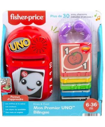 Fisher Price Uno muzičke karte za bebe na francuskom  - 1039076