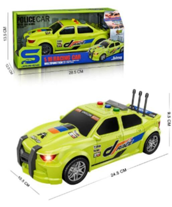 GD Toys igračka auto sa muzikom i svetlom Zeleni - A074894