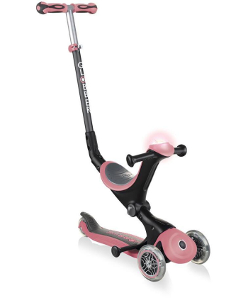 Globber Go Up Deluxe Play trotinet i guraluca za decu 4 u 1 Pink