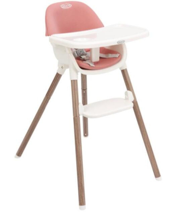 Graco Presti hranilica za decu do 27 kg Dusty Rose