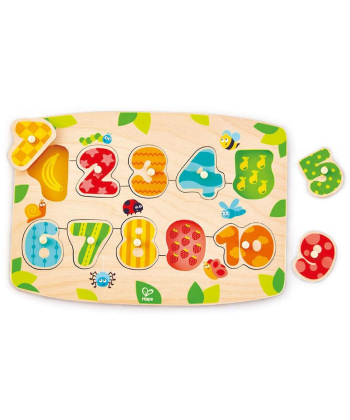 Hape drvena slagalica za decu Brojevi E3155