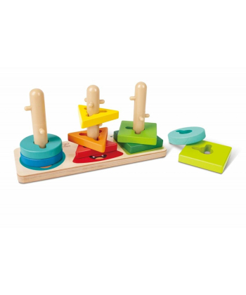 Hape drveni sorter oblika 10 elemenata E0494