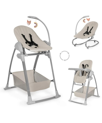 Hauck Sit N Relax hranilica za bebe 3 u 1 Beige