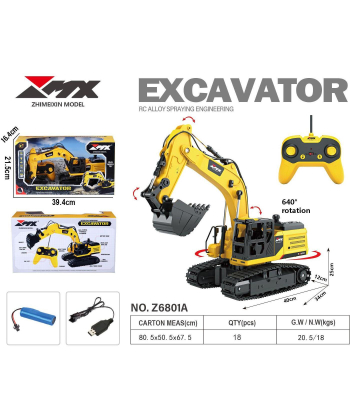 HK Mini bager sa daljinskim upravljanjem 1:18 A097802