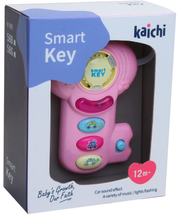 HK Mini igračka za bebe pametni ključevi Pink - A090535