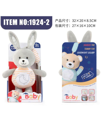 HK Mini plišani Zeka sa muzikom i svetlom igračka za decu - A076574