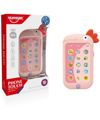 Huanger Bebi telefon pink igračka za devojčicu - 35653