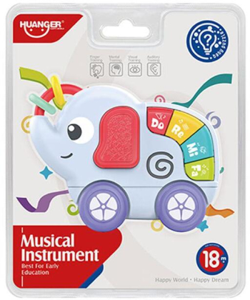 Huanger muzička igračka za bebe Slonče - 1038905