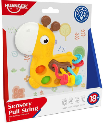 Huanger senzorna igračka na povlačenje Slon igračka za bebe - 1042222