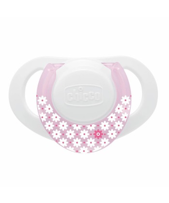 Chicco laza za bebe i decu (varalica) Physioring roze kaucuk 12 meseci + 2 kom