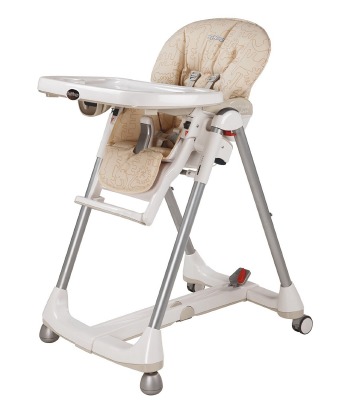 Peg Perego hranilica za bebe (stolica za hranjenje) Prima Pappa Dinner Savana Beige