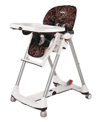Peg Perego hranilica za bebe (stolica za hranjenje) Prima Pappa Dinner Savana cacao